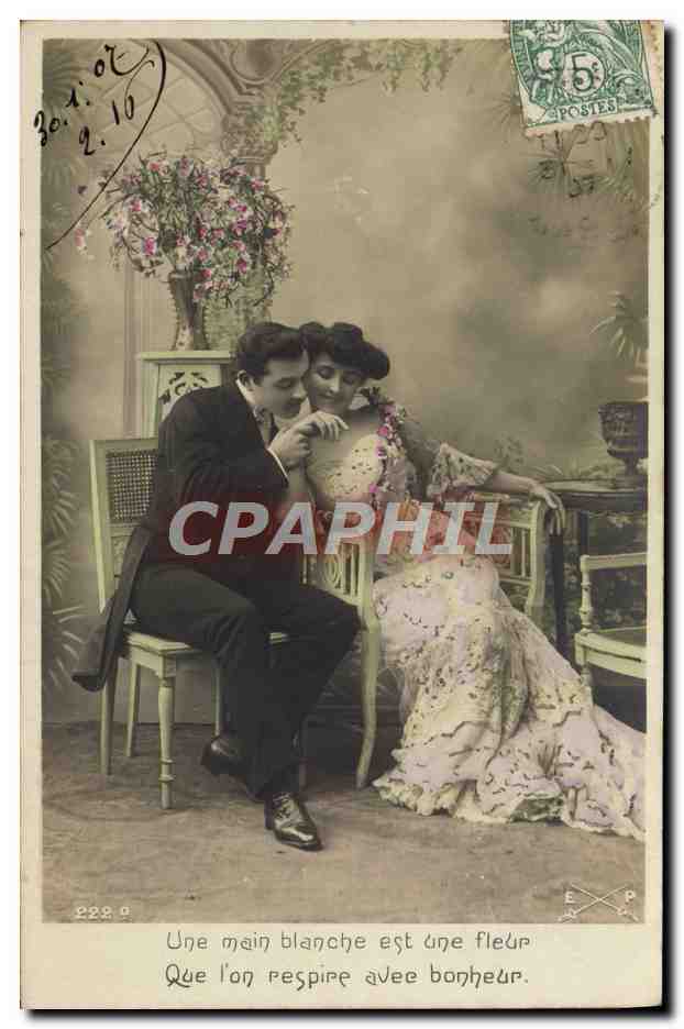 CPA Fantaisie Femme 