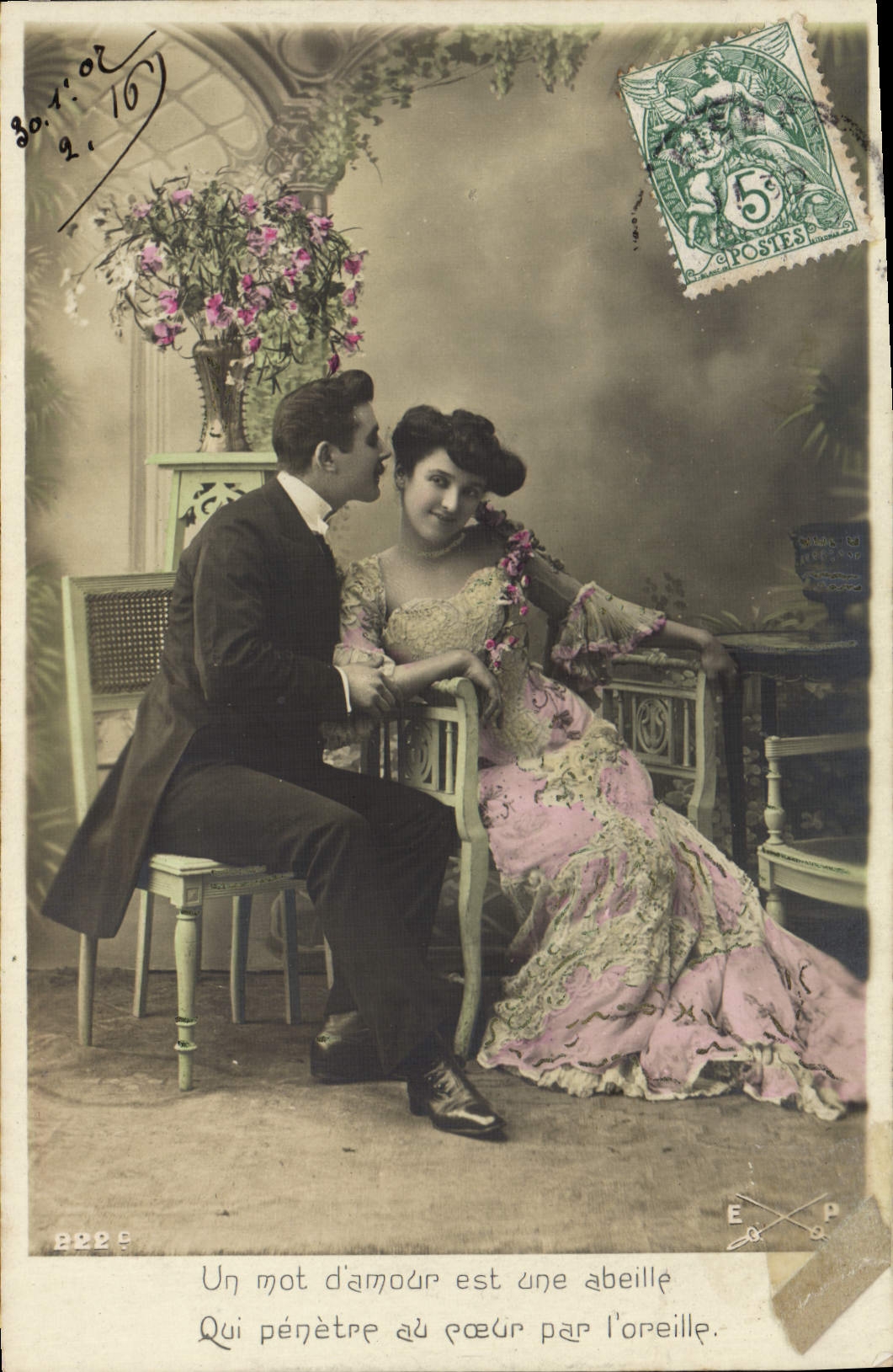 CPA Fantaisie Femme 