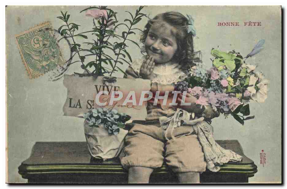 CPA Fantaisie Enfant St Eugene