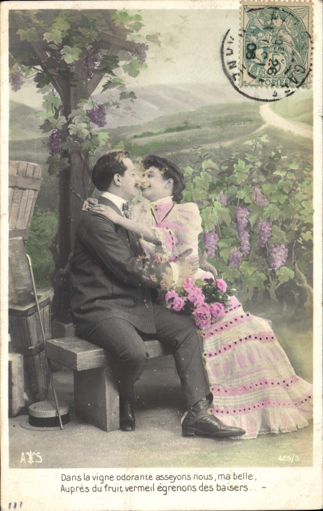 CPA Fantaisie Femme 