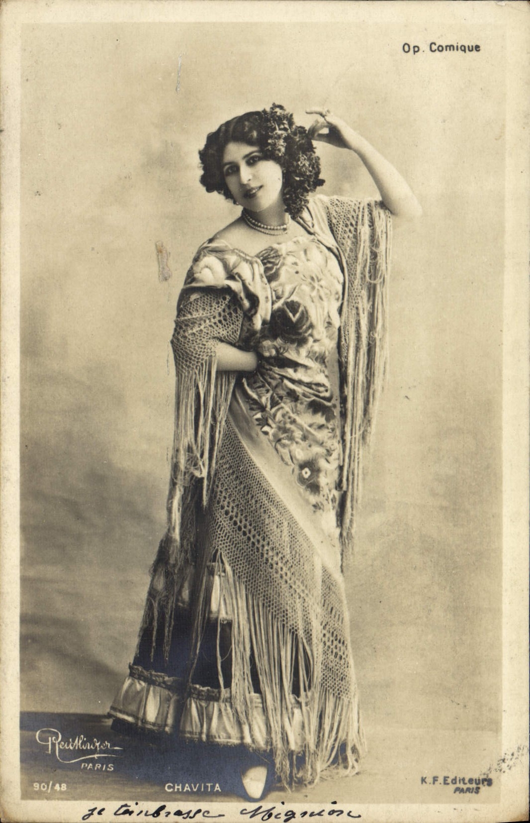 Chavita — danseuse — Peutlinger Paris, n° 90/48, K.F. Editeurs Paris