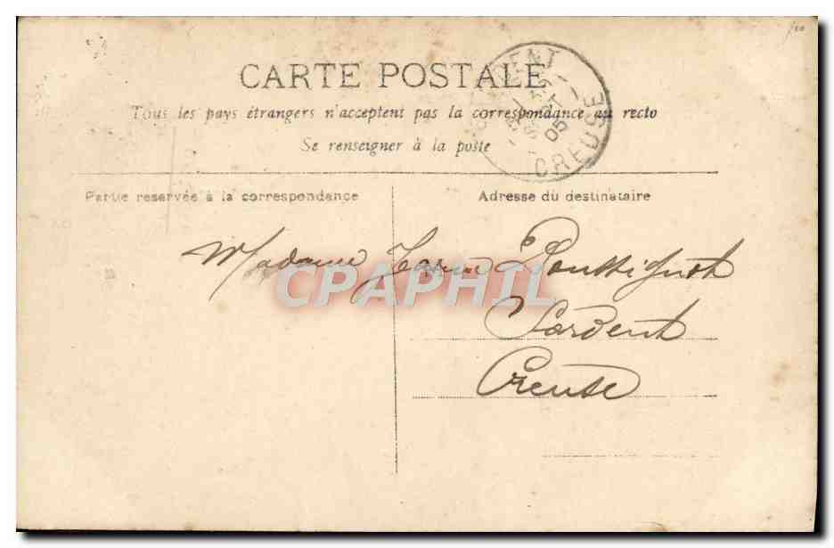 Femme en robe bleue tenant un vase — Toledo — RENTLASSER PARIS n°1261 — Reverso