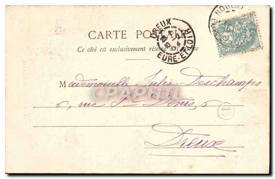 Le Gagnant du Gros Lot — Enfin, nous voilà à la Banque — G. L. Paris — Verso