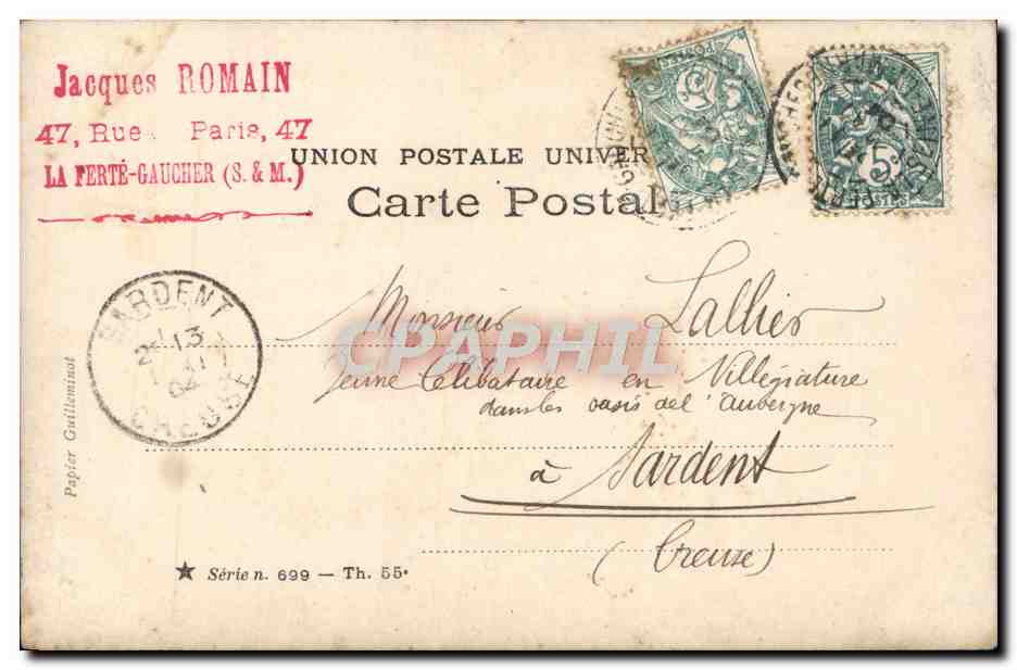 Folies-Bergère — Bailarina en traje oriental — Walery, París — Reverso