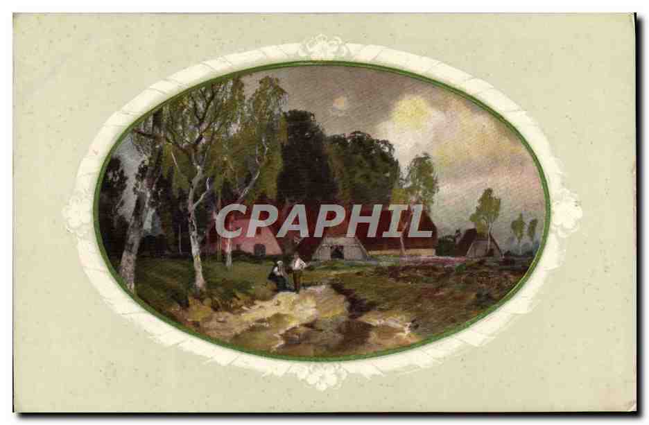 CPA Fantaisie Paysage