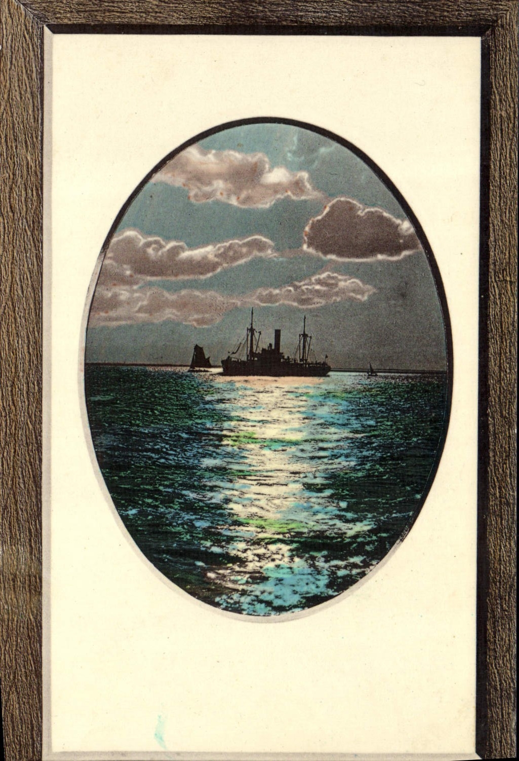 CPA Fantaisie Bateau
