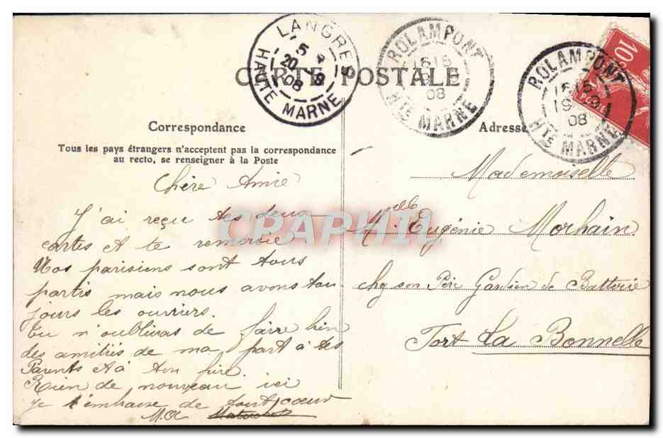 CPA Au bord de la mer Peche Bateau Folklore Futur marin — Verso