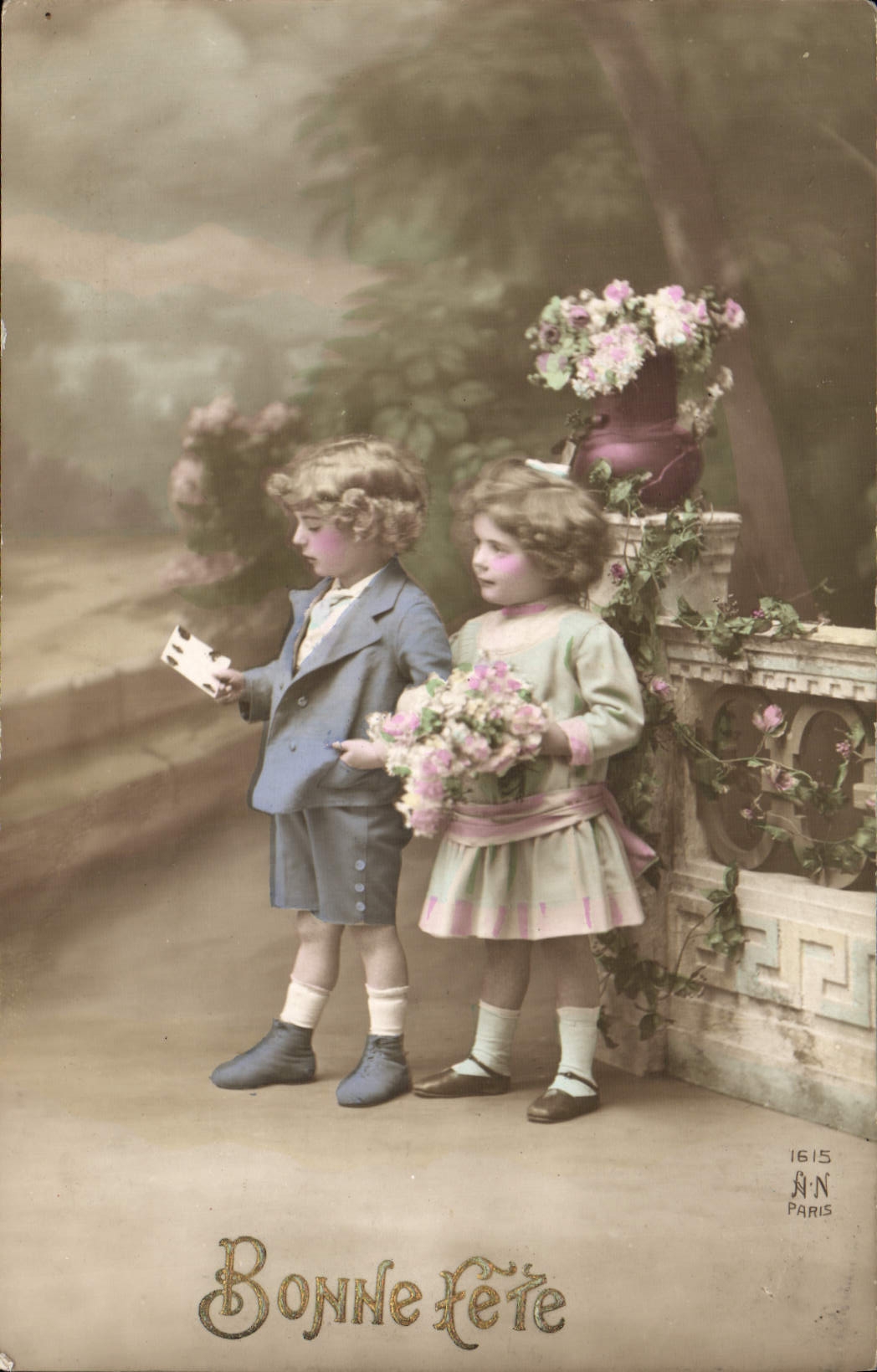 CPA Fantaisie Enfants
