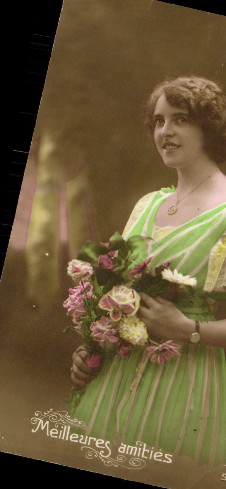 CPA Fantaisie Femme