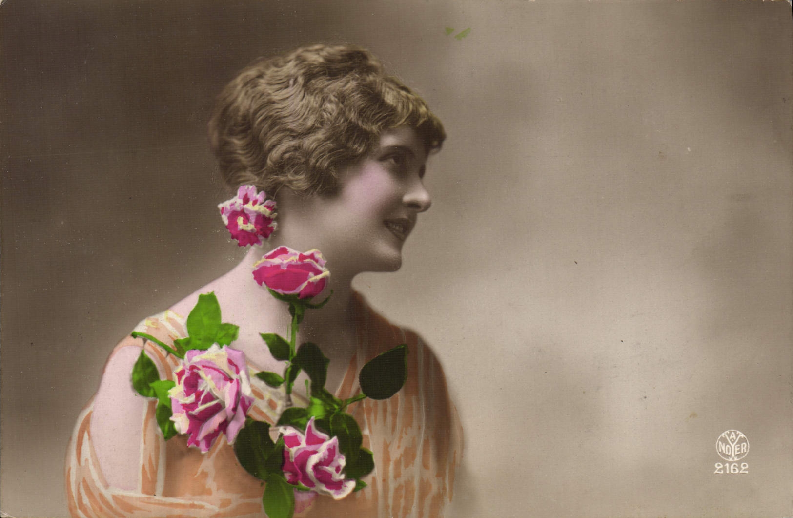 CPA Fantaisie Femme