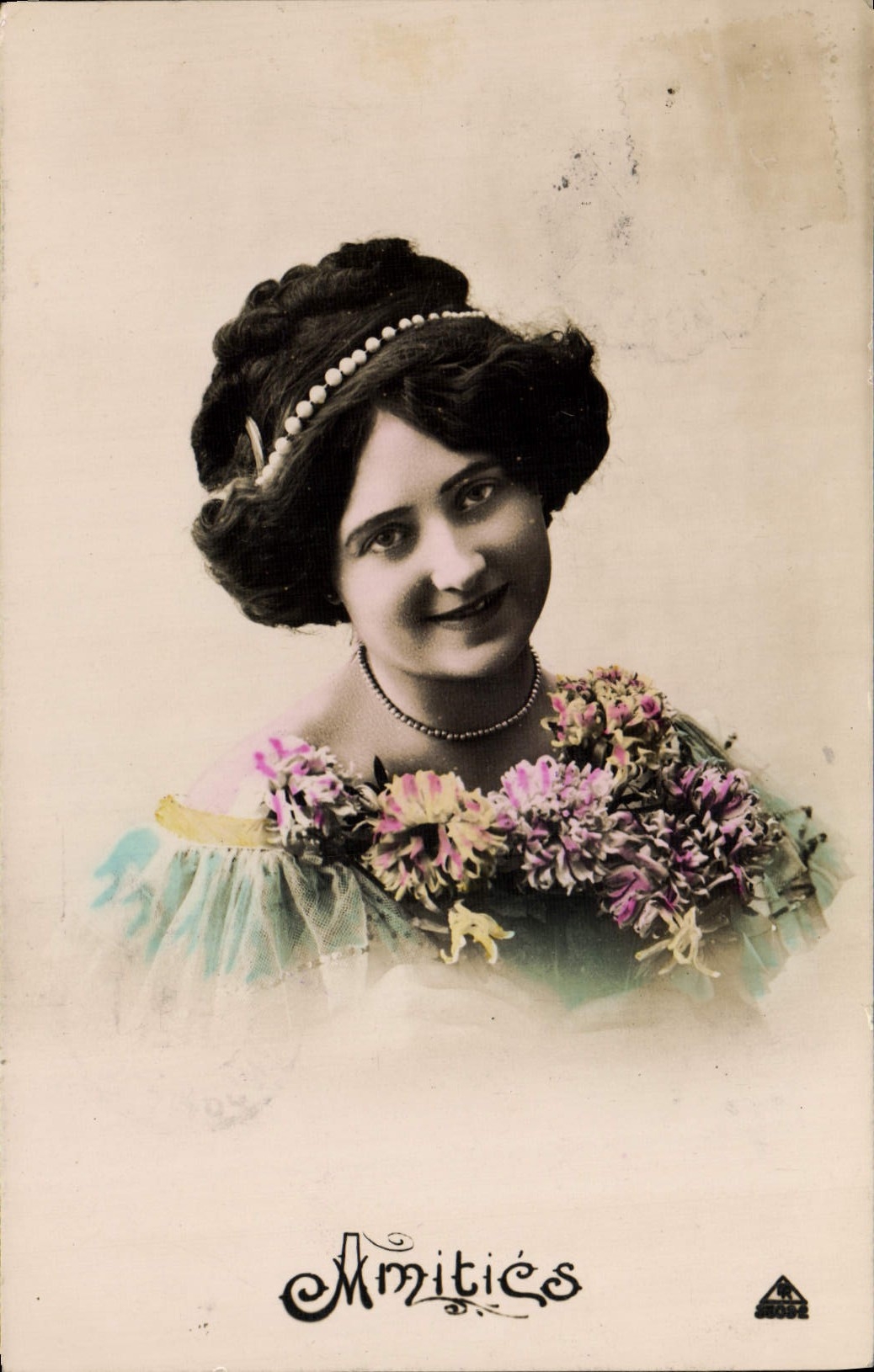 CPA Fantaisie Femme