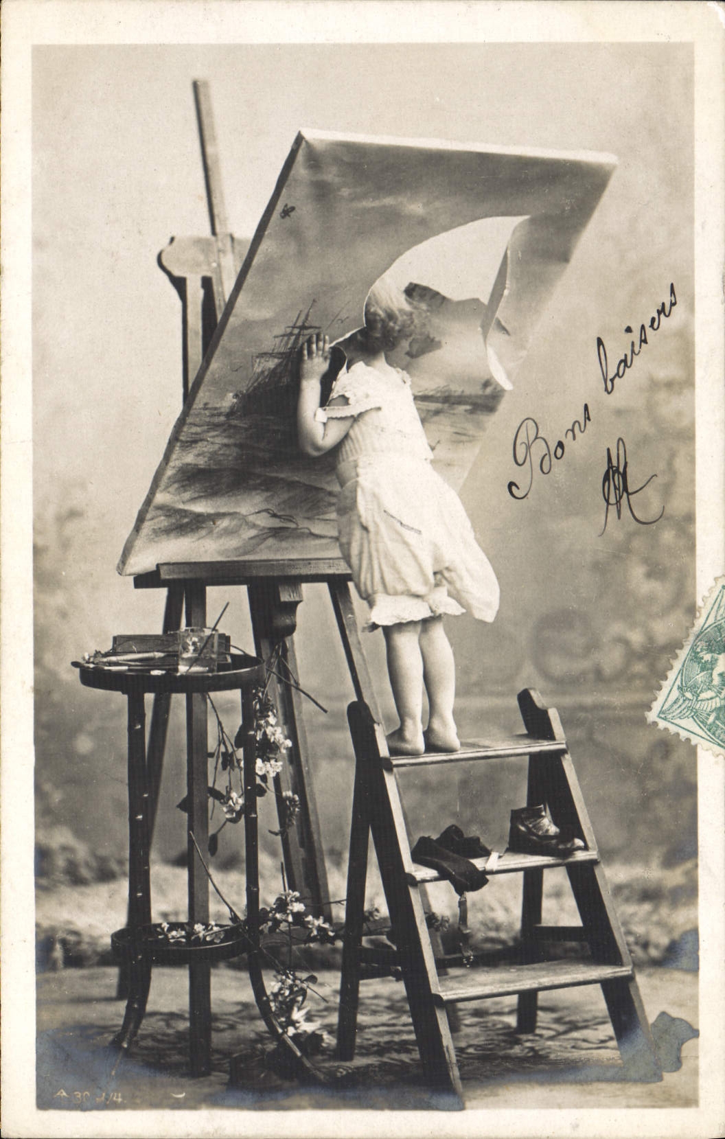 CPA Fantaisie Enfant