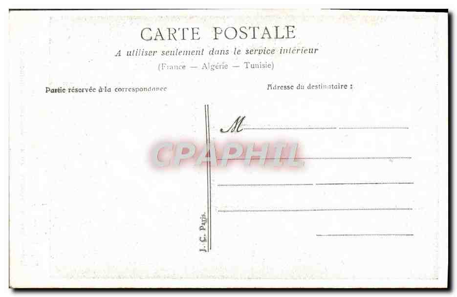 CPA Fantaisie Femme Dejeuner sur l'herbe — Rückseite