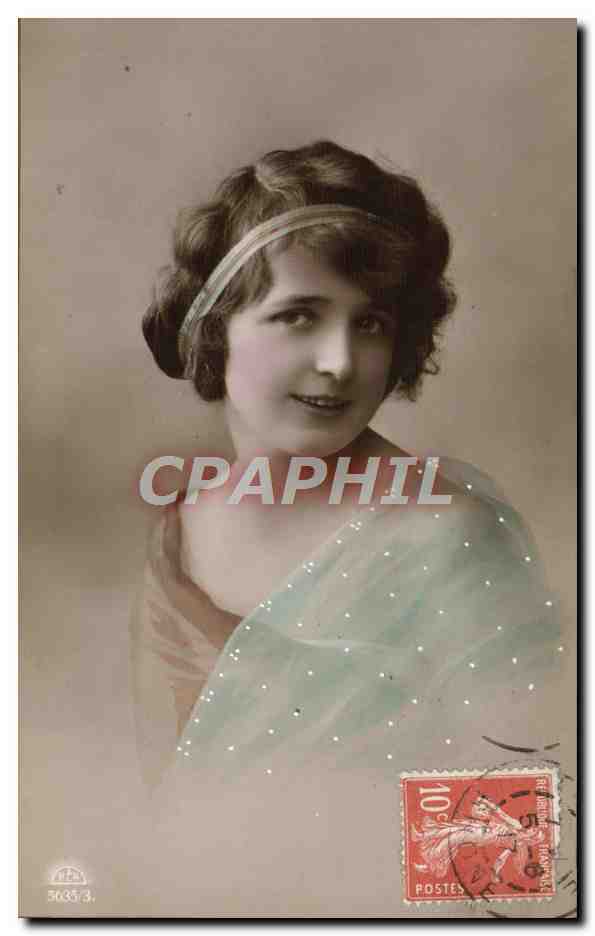 CPA Fantaisie Femme 