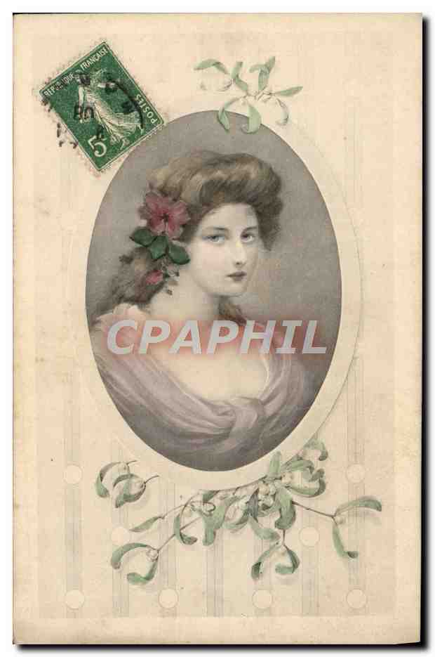 CPA Fantaisie Femme 