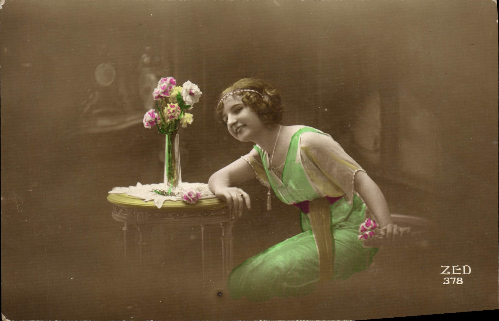 CPA Fantaisie Femme 