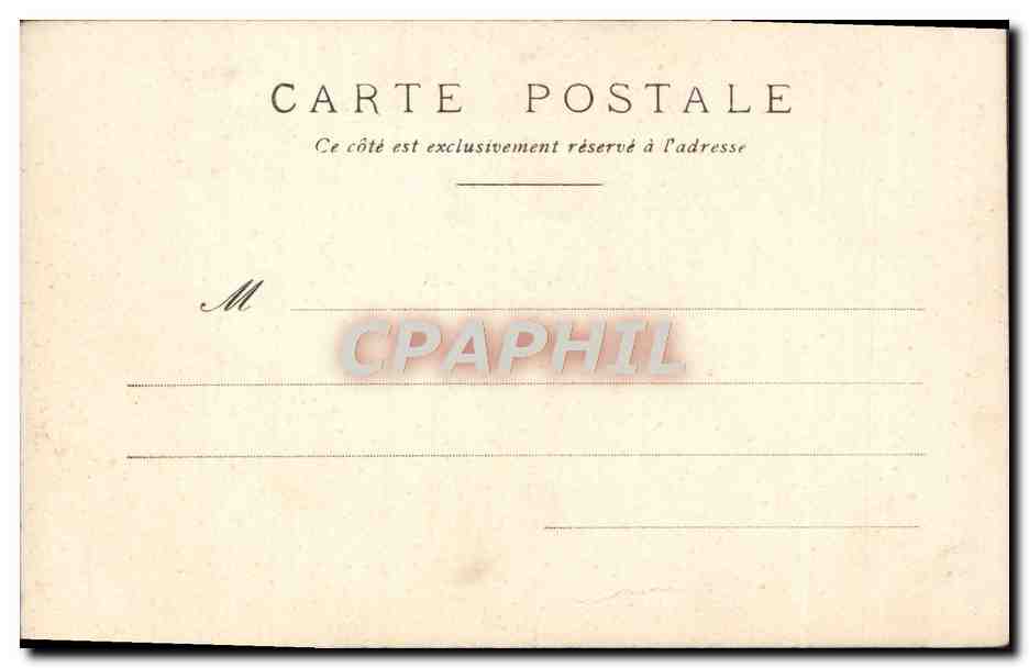 CPA Fantaisie Enfant Le depart du petit savoyard — Rückseite