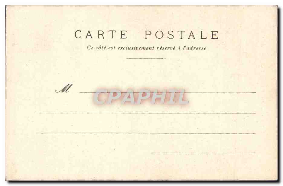 CPA Fantaisie Enfant Le depart du petit savoyard — Rückseite