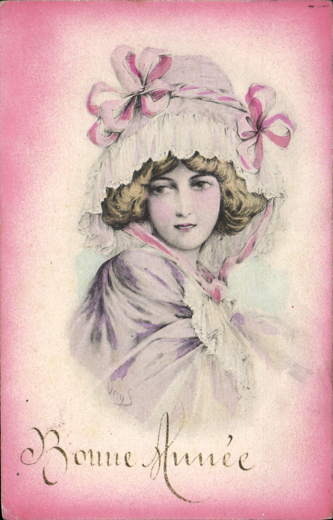 CPA Fantaisie Femme
