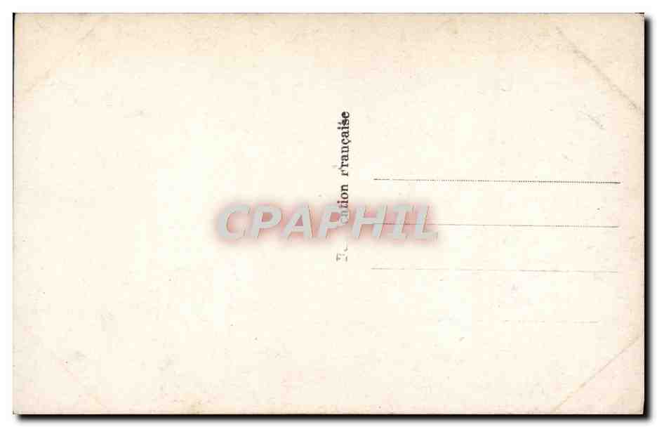 CPA Fantaisie Fleurs  — Verso