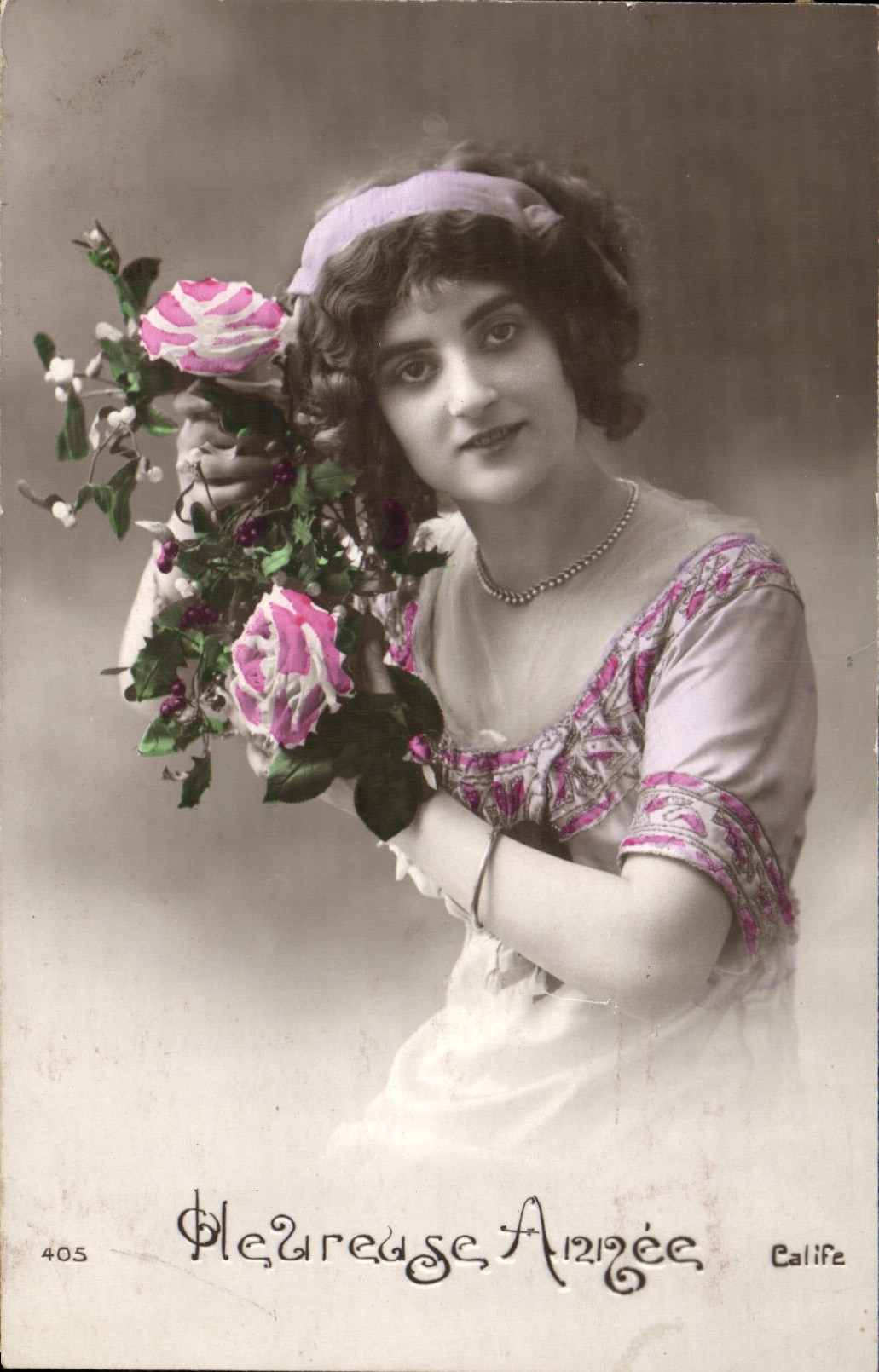 CPA Fantaisie Femme 