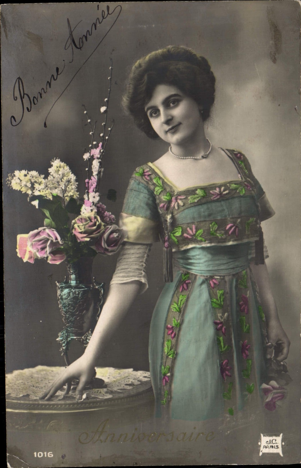 CPA Fantaisie Femme