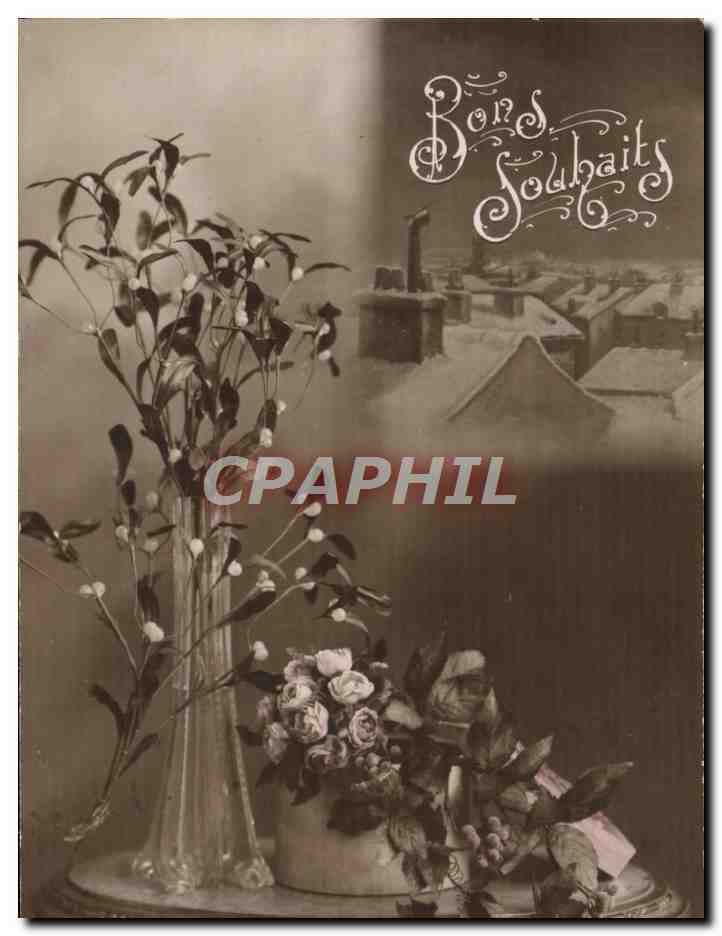CPA Fantaisie Fleurs