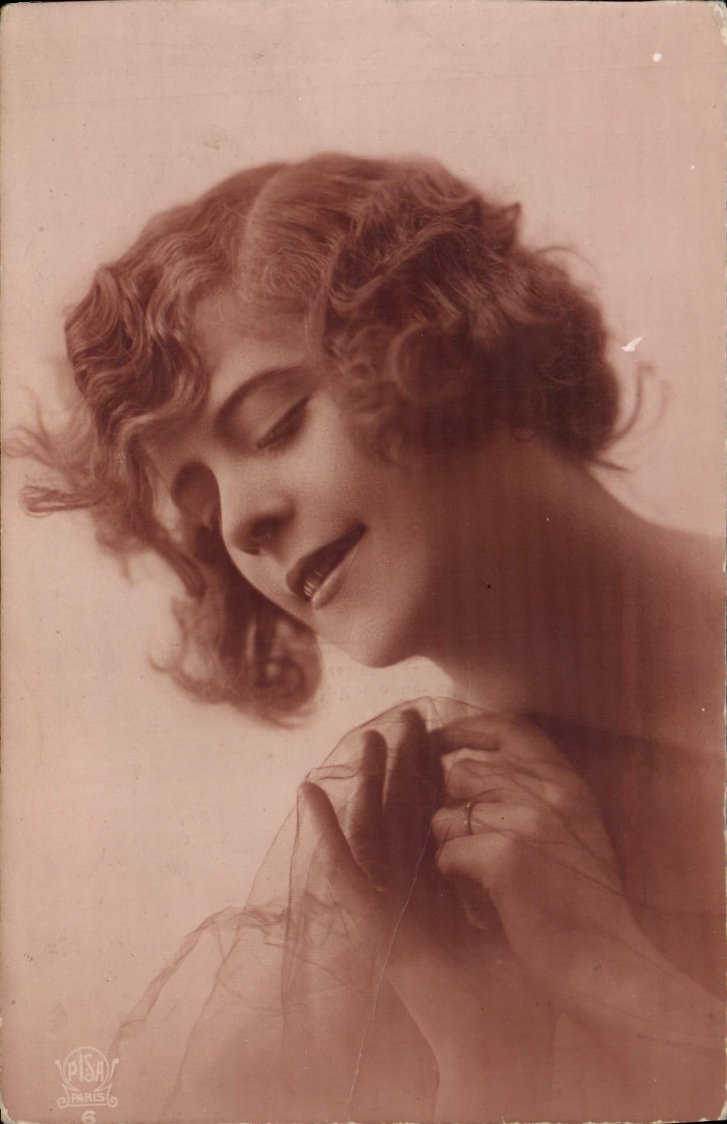CPA Fantaisie Femme