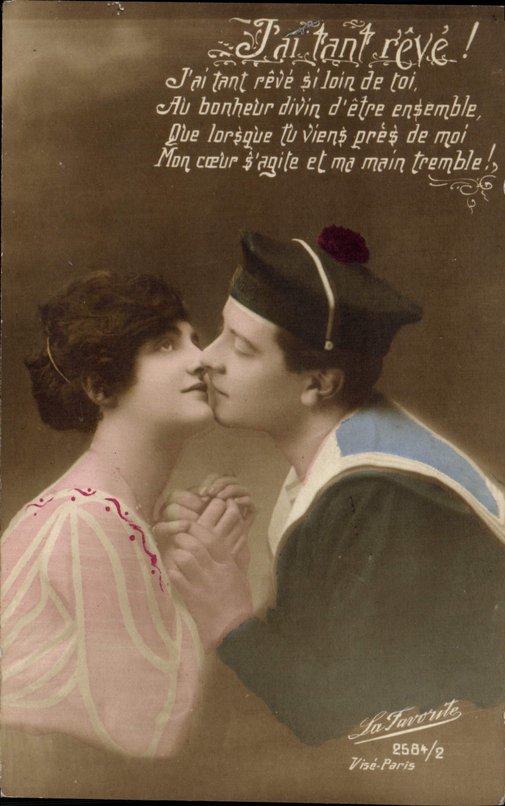 CPA Fantaisie Homme Marin