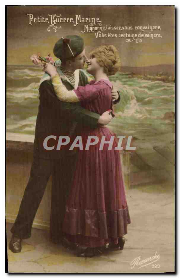 CPA Fantaisie Femme Marin