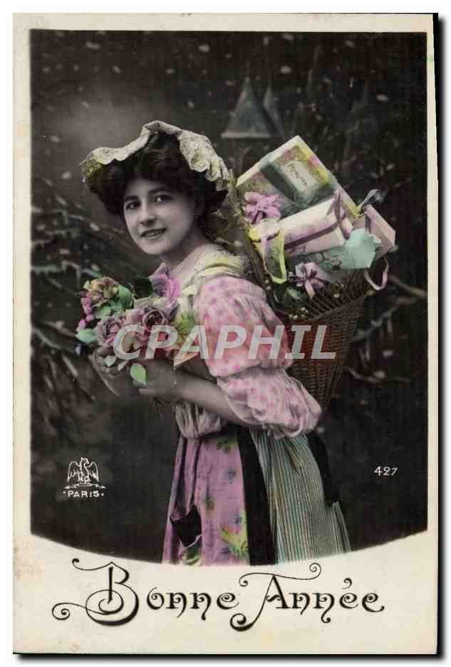 CPA Fantaisie Femme