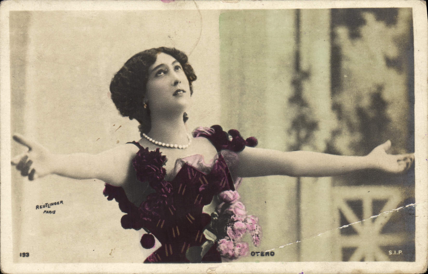 CPA Fantaisie Femme otero 