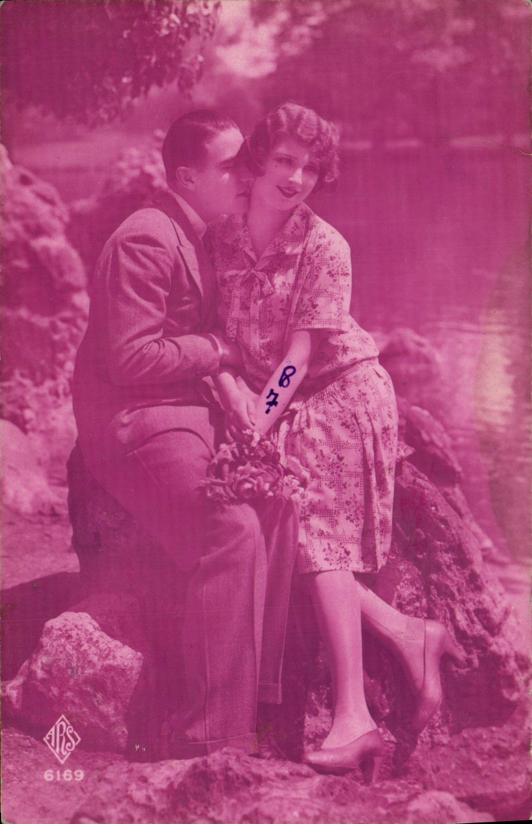 CPA Fantaisie Femme