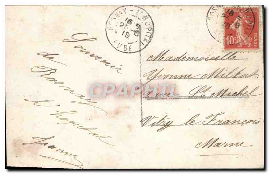 Femme souriante — carte postale illustrée — éditeur inconnu, n°15 — Rückseite