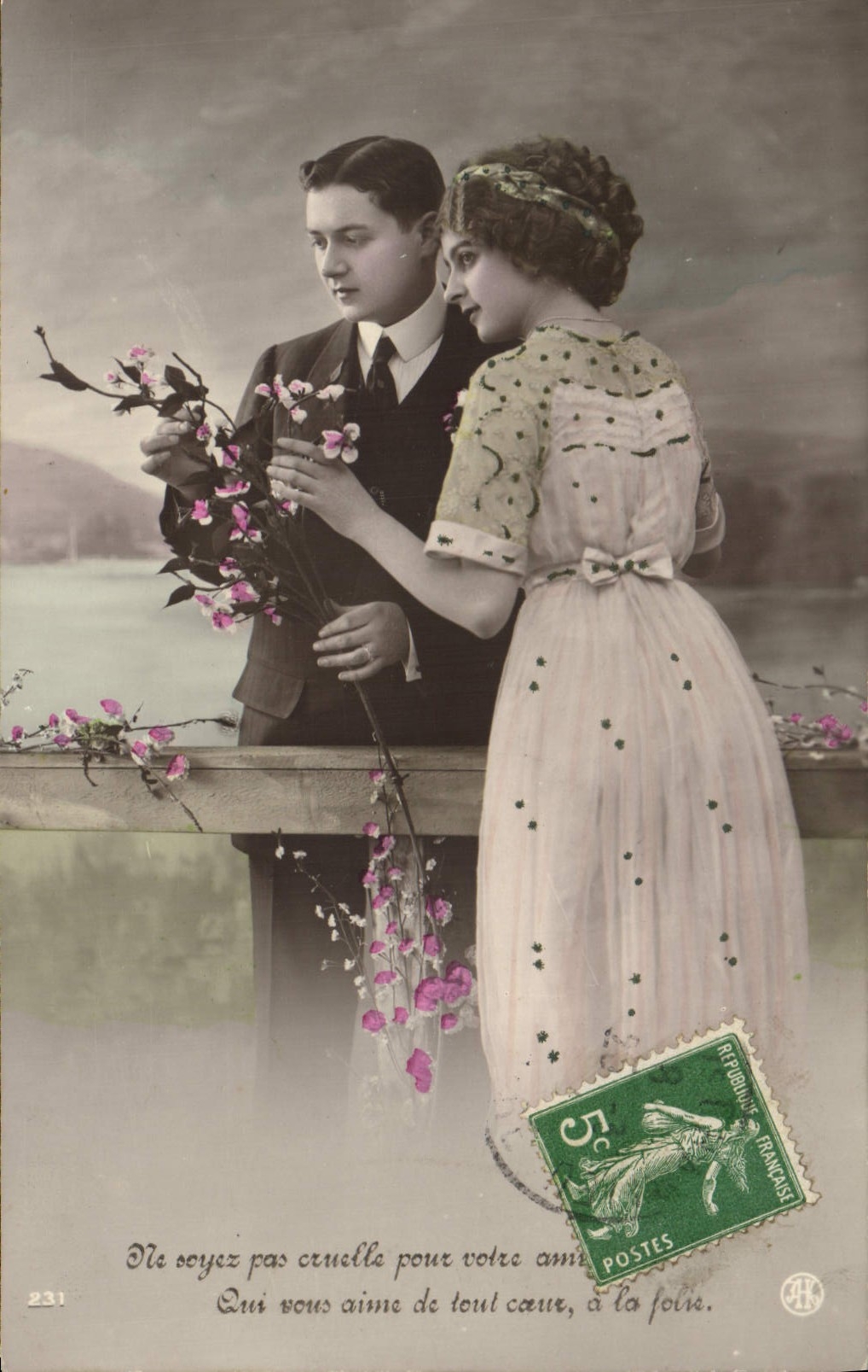 CPA Fantaisie Femme