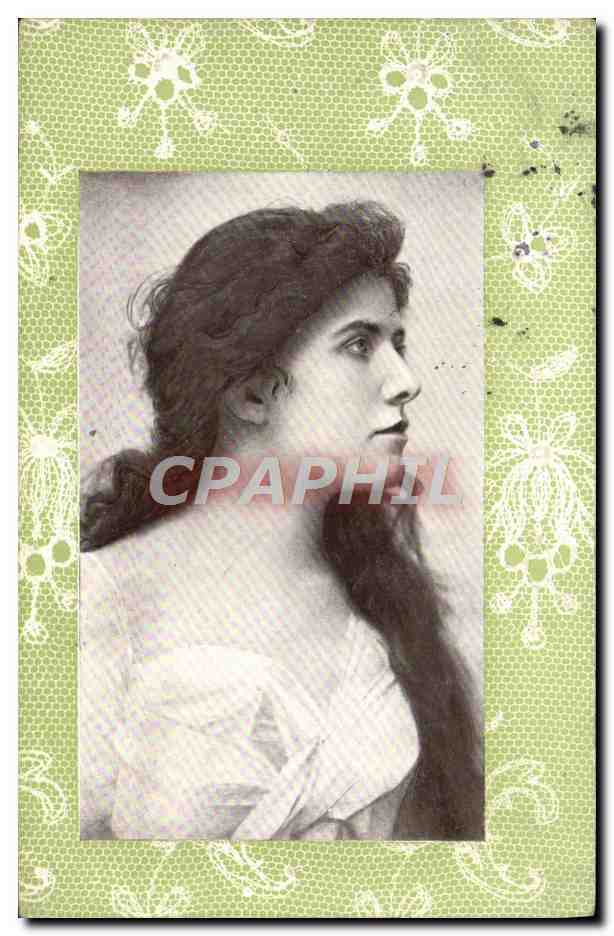 CPA Fantaisie Femme