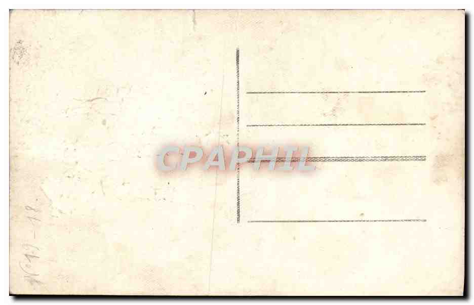 CPA Fantaisie Femme Soldat Militaria — Rückseite