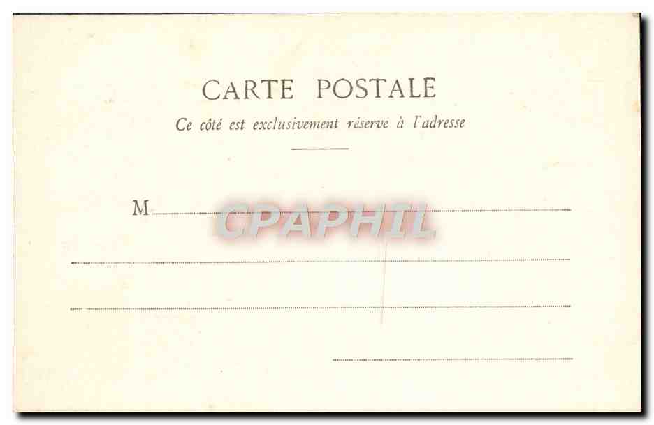 CPA Fantaisie Enfant Le petit commissionnaire — Rückseite