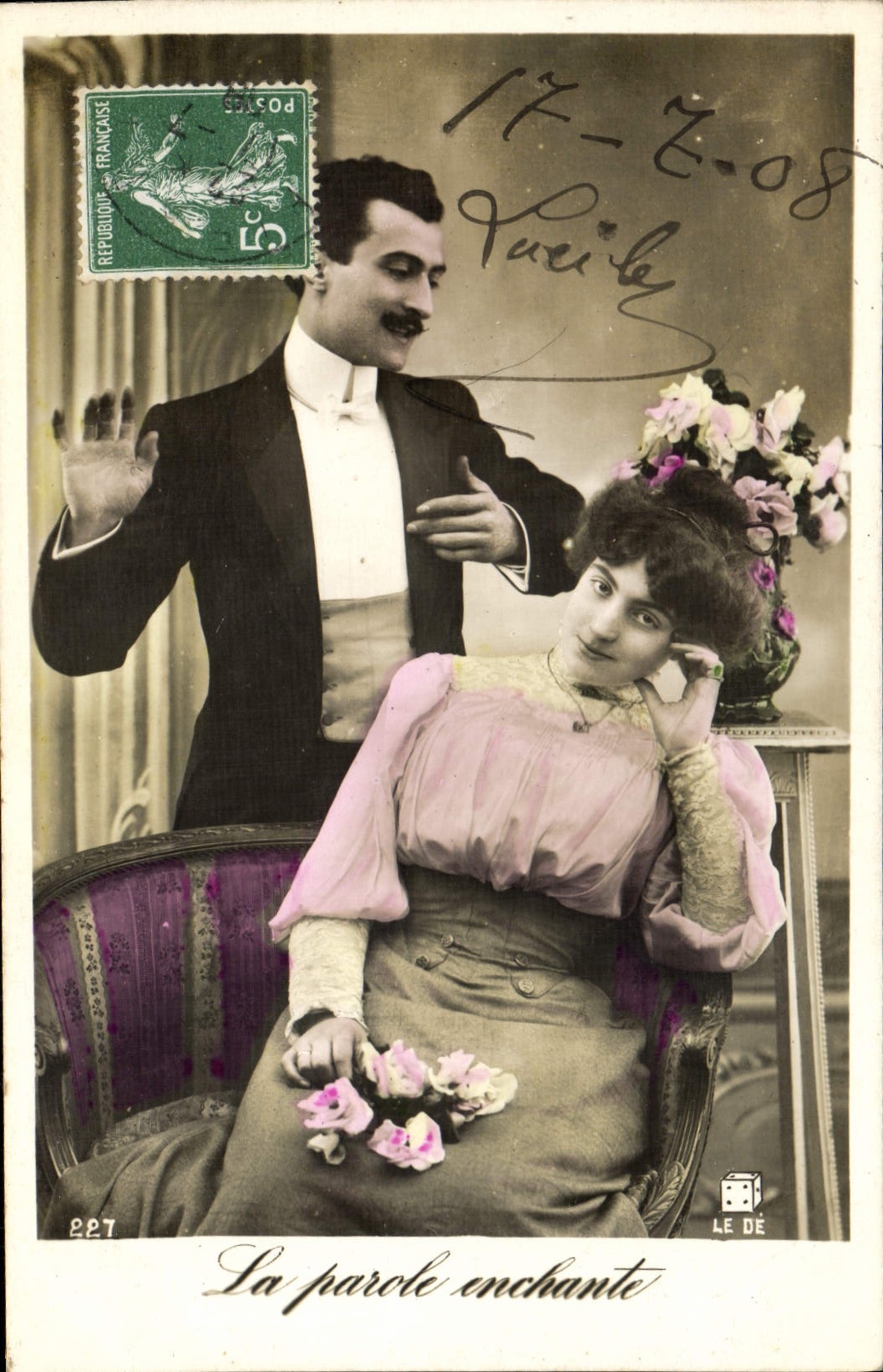 CPA Fantaisie Femme