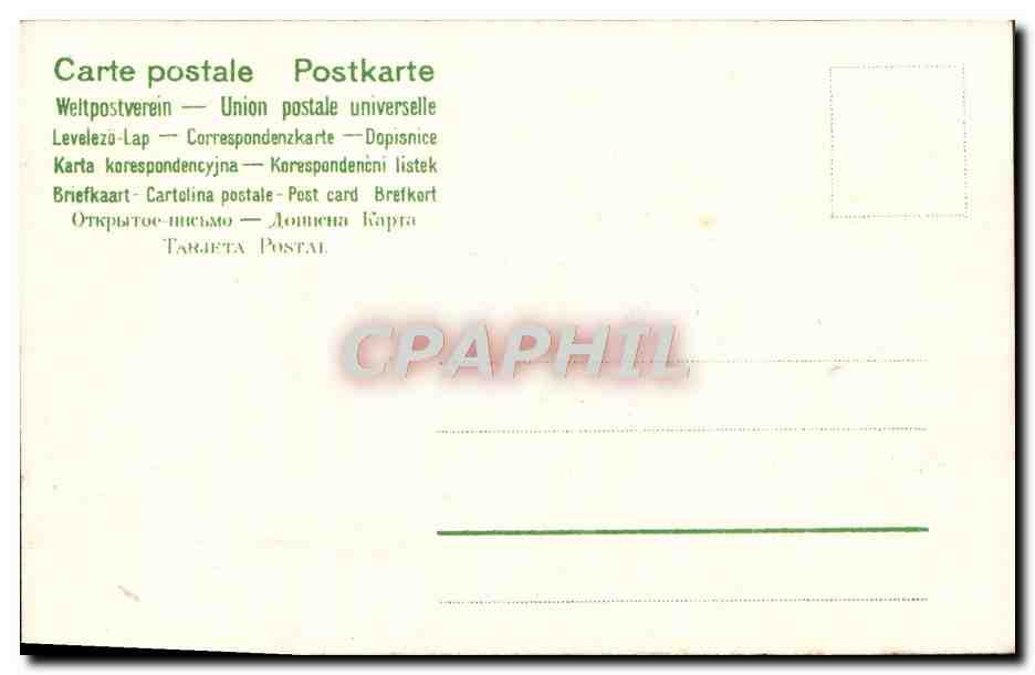 CPA Fantaisie Ange  — Rückseite