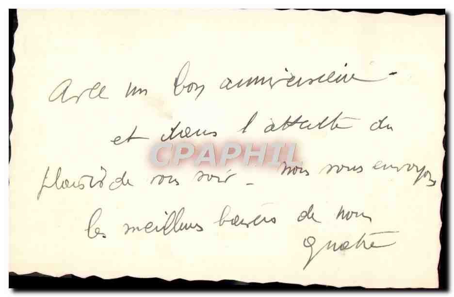 CPA Fantaisie Enfant — Rückseite