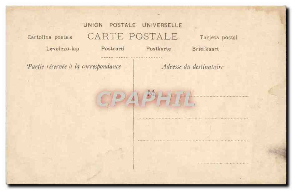 CPA Fantaisie Enfants Le dessert — Rückseite