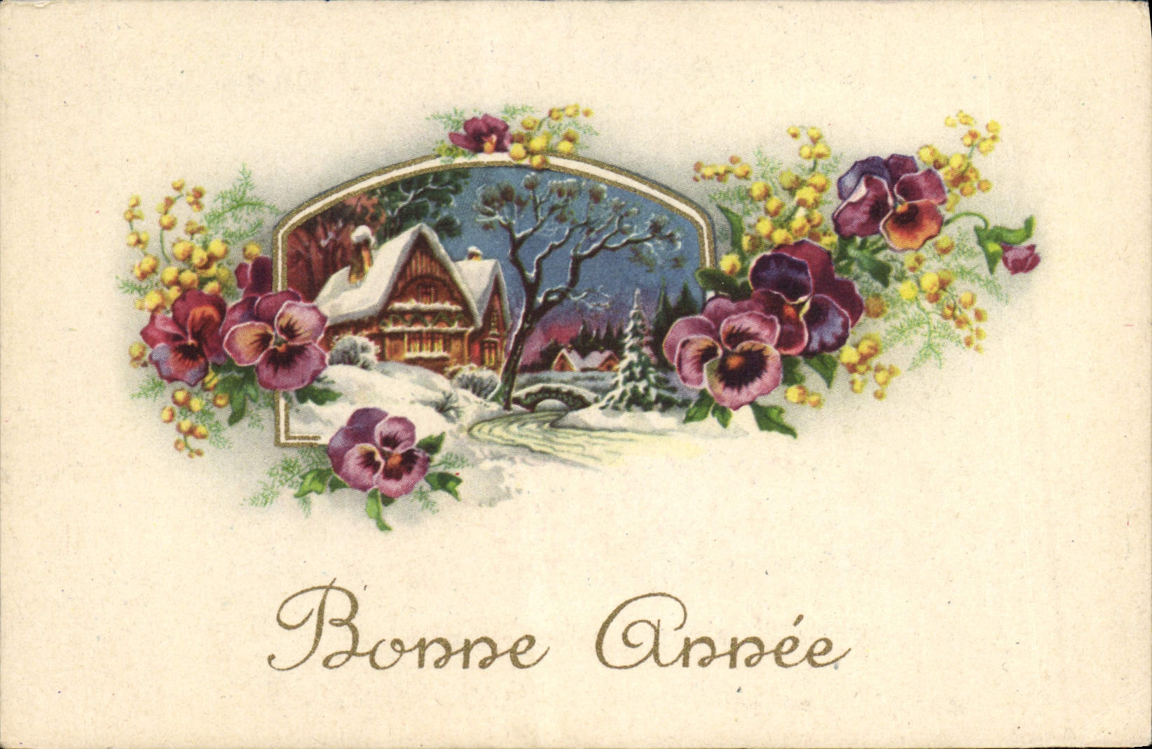 CPA Fantaisie Fleurs