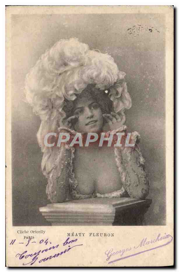 Méaty Fleuron — Retrato en traje de escena — Cliché Oriceelly, París