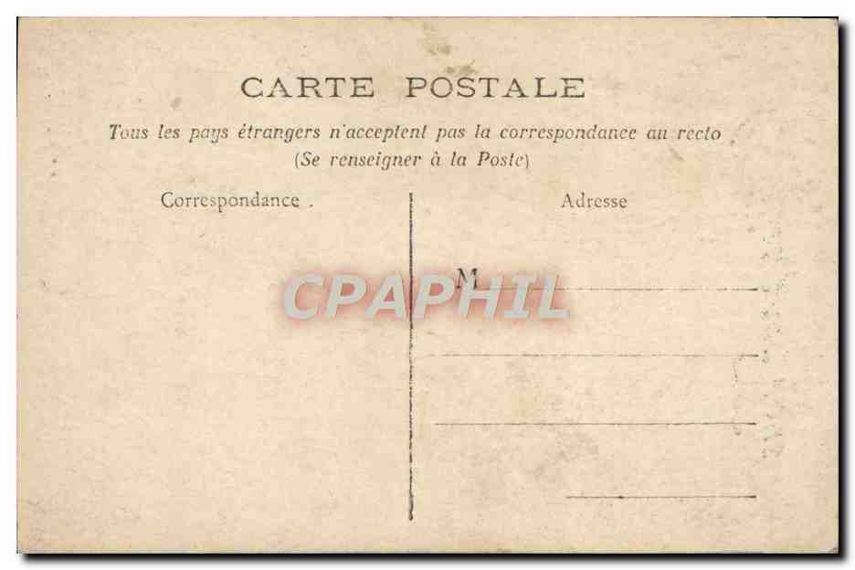 CPA Fantaisie Enfant — Rückseite