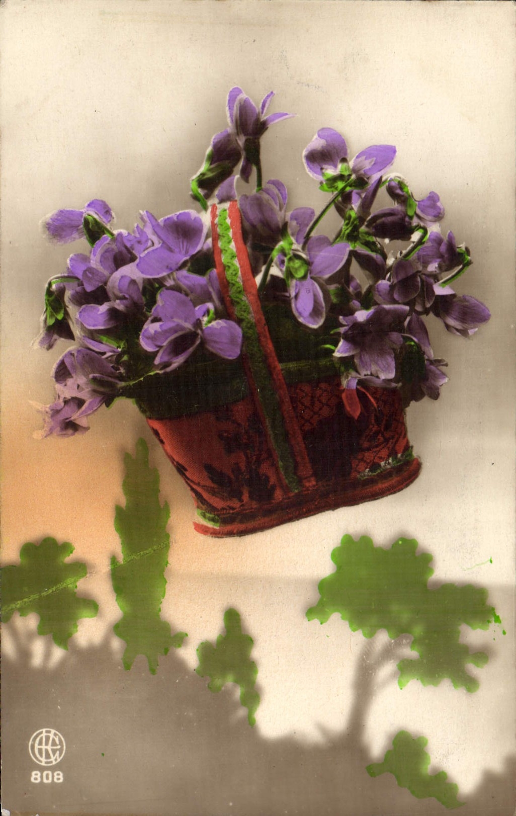 CPA Fantaisie Fleurs