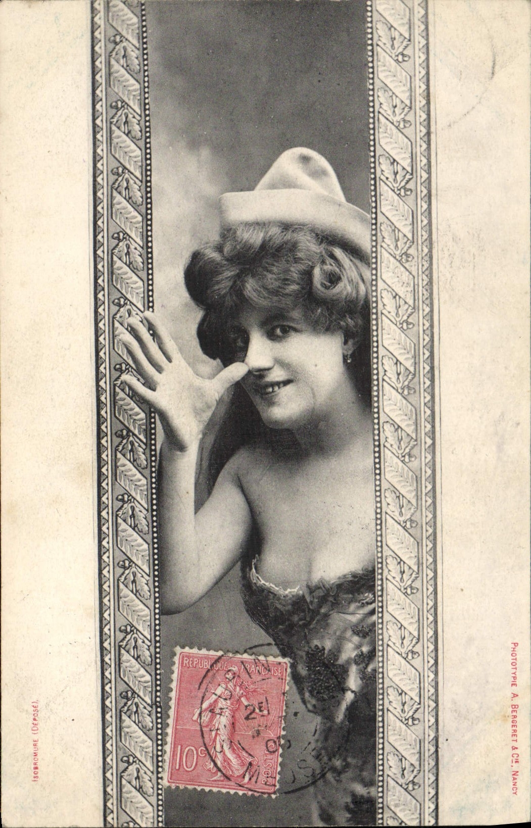 CPA Fantaisie Femme
