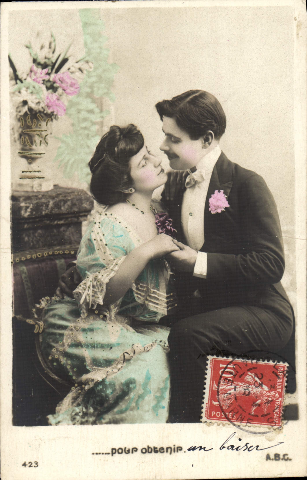 CPA Fantaisie Femme
