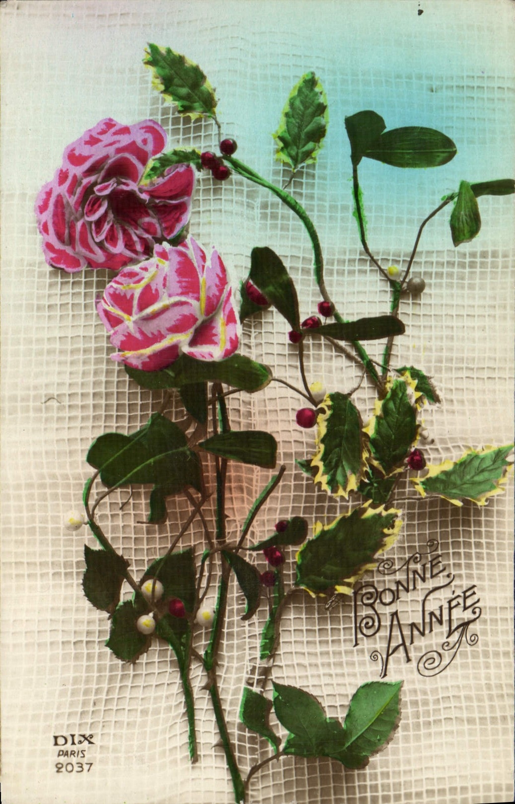 CPA Fantaisie Fleurs