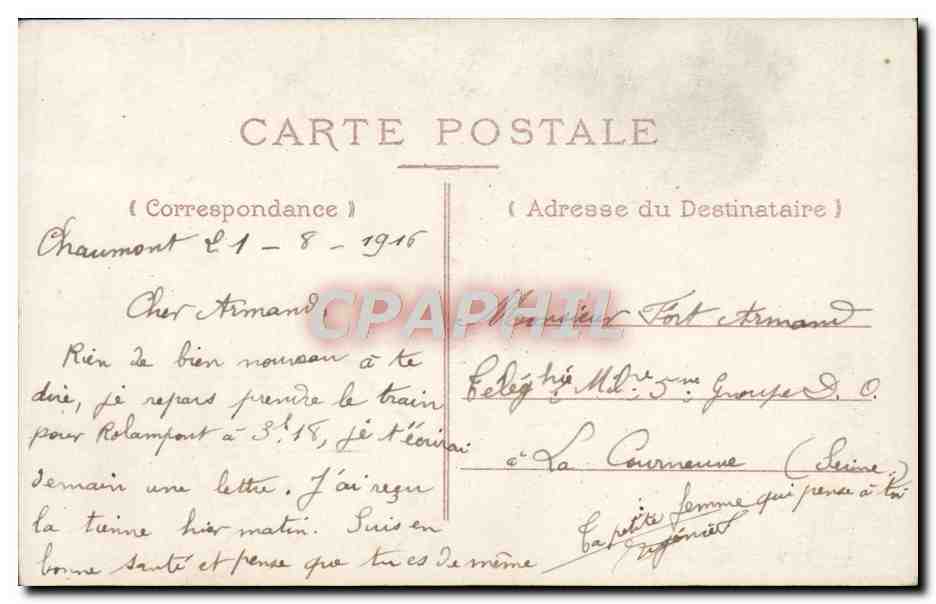 Femme à la gare — Gare de Chaumont — Prima — Reverso